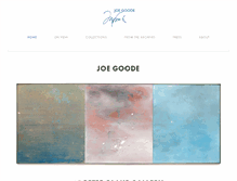 Tablet Screenshot of joegoodestudio.com